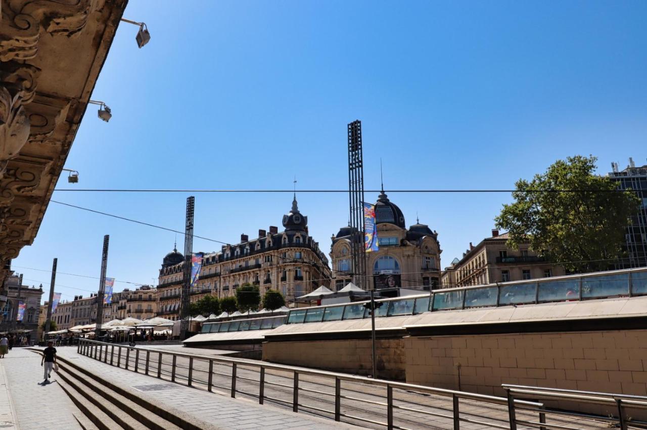 Grand Studio Sur La Comedie Montpellier Exterior foto
